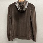 Vintage Bogner Velour Velvet Full Zip Hoodie in Brown Size M L EU40 Size M Photo 7