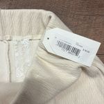 NWT Sadie & Sage Ivory Colored Flair Pants Size Small White Photo 2