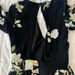 Gianni Bini Floral Maxi Dress ROMPER in Black Photo 1