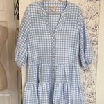 Fantastic Fawn Fantastic Fawns gingham button down tiered dress Photo 1