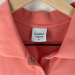 Outdoor Voices  Coral Stretch Cotton Short Sleeve Pleated Mini Polo‎ Tennis Dress Photo 2