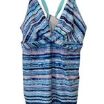 Swimsuits for All Two Piece Skirt
Swimsuit Aqua Navy White Striped 5XL Blue Size 5X Photo 0