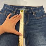 Soho New York Curvy Bootcut Leg Jeans Womens 0P Blue Cotton Dark Wash Low Rise Photo 8