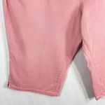 Woman Within  Plus Size 32W Capri Jeans Light Pink High Rise Natural Fit‎ 1133 Photo 2