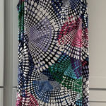 Tiana B Colorful Geometric Circle Popover Dress Travel Spring Summer Easter 18W‎ Black Photo 0