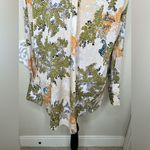 Entro NTM:  Button Down Long Sleeve Shirt in Animal & Leaves Print Sz Medium Photo 15