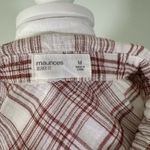 Maurice's Women's Plaid Blouse Western Relaxed Fit M Photo 2
