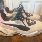 Puma Thunder Sneakers Rive Droite (Gray and Purple) Size W 9. Photo 0