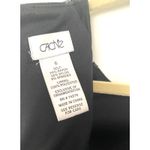 Cache Black Sheath Dress with Beaded Detail Cap Sleeves Formal LBD Sz 6 Photo 7