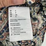 American Eagle Women's Floral Bohemian Keyhole Bell Sleeves Mini Dress Size S Photo 10