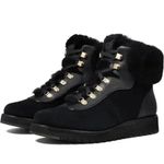 Cole Haan Boots Size 6.5B Womens Hiking Waterproof Black Lugged Sole Booties NEW Photo 0