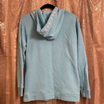 PINK - Victoria's Secret  light blue pullover hoodie sweater, white logo, XS Photo 5
