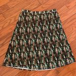 Jaclyn Smith -  medium multicolor‎ skirt Brown Green Tan Nylon Fall Pencil medium Photo 1