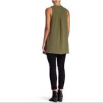 Lush Clothing ✨ Lush Green Sleeveless Waterfall Open Cardigan✨ Photo 1