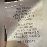 Joseph  A. Geometric Knit Poncho Turtle Neck Sweater in Black, Gray, and Cream Photo 3