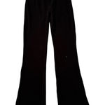 Urban Outfitters black velvet corduroy flare pants size XS Photo 0