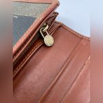 Fendi - Brown/Tan Pequin Coated Canvas and Leather Long Flap Wallet | Authentic Photo 11