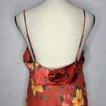 Victoria's Secret Heart Label Camisole Slip Chemise Vibrant Florals w Bow Size L Photo 8