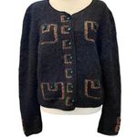 Handknit sweater, mohair/wool blend Size undefined Photo 0