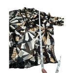 Apostrophe  Retro * Button * Tie Top Blouse Sz XL NWOT Photo 7