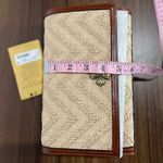 Patricia Nash  Giada Chain Bag Natural Natural Zig Zag Woven Women’s Bag Photo 8