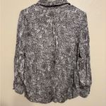 Chico's Chico’s Snakeskin Print Button Front Blouse Size 1 (US 8/10) Modal Photo 7