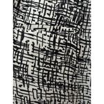 Nili Lotan Silk Pleated Pull On Cropped Pants Black /White Size Medium Photo 7