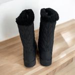 Totes Women's Boots Size 9M Quilted Upper Black Winter Boots with Fur Trim Photo 4