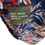 J Gee Free People inspired Blue Paisley Print Boho Dress Size 2X Photo 13