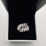 Nature Boho Leaf Statement Ring Size 6 Photo 1