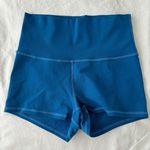 Bright Blue Biker Shorts Photo 0
