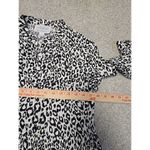 Anthropologie Mare Mare x Lynda Leopard Print Black & White Maxi Dress XS Photo 7