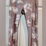 Rbx Active Women’s RBX leggings - beige w/ floral design - thigh pockets - size Large Photo 6