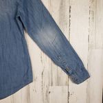 Urban Outfitters Staring At Stars  Chambray Denim Embroidered Top Women's Small Photo 15