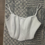 Endless Rose  White Corset Top Photo 0
