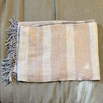 Calvin Klein  Beige and Gray Scarf Photo 2