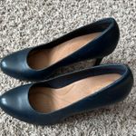 Clarks NEW  Leather Pumps HeavenLy Star Shoes, Navy Blue Size US 11, UK 8½ Photo 6