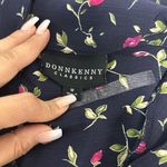 DonnKenny Button Up Shirt Women's Size M Short Sleeve Floral Blue Size M Photo 6