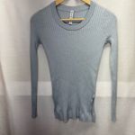 Athleta  Light Blue‎ Crew Neck Sweater Photo 1