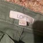 Loft Size 6 Olive Green Dress Pants by  Photo 1