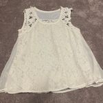 Miss Me White Lace Blouse Photo 0