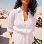 ANDIE Swim the Corvo Button Cover Up in White XXXL NWT Photo 0