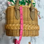 Pamela Munson x Riley Sheehey mini straw handbag wicker Tuckernuck Photo 6