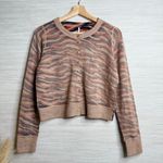 Free People  cardigan sweater wool cashmere cozy warm boho print XS Photo 0