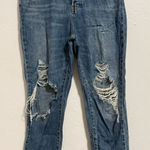 BDG  Urban Outfitters Blue Slim Straight Distressed Jeans Women’s Size 29 Photo 0