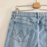 Wrangler High Rise Loose Straight Distressed Light Wash Jeans Size 12 Photo 10
