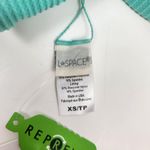 l*space L* Jess Bikini Top in Bright Teal Ribbed Size XS NWT Photo 4