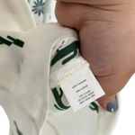 Show Me Your Mumu  Remy Romper White‎ Green Cactus Print Button Size Small Photo 11