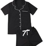 Black Pajama Set Photo 0