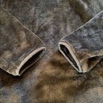 Lands' End  Quarter Snap Fleece Pockets Mock Neck Black Size LARGE 14-16 Photo 2